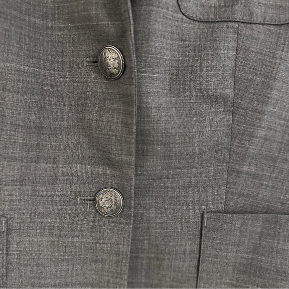 Aritzia Talula Charcoal Wool Blend Blazer Size 4 Women’s - Picture 3 of 8